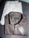 PURE COTTON SHIRTS PREMIUM BROWN
