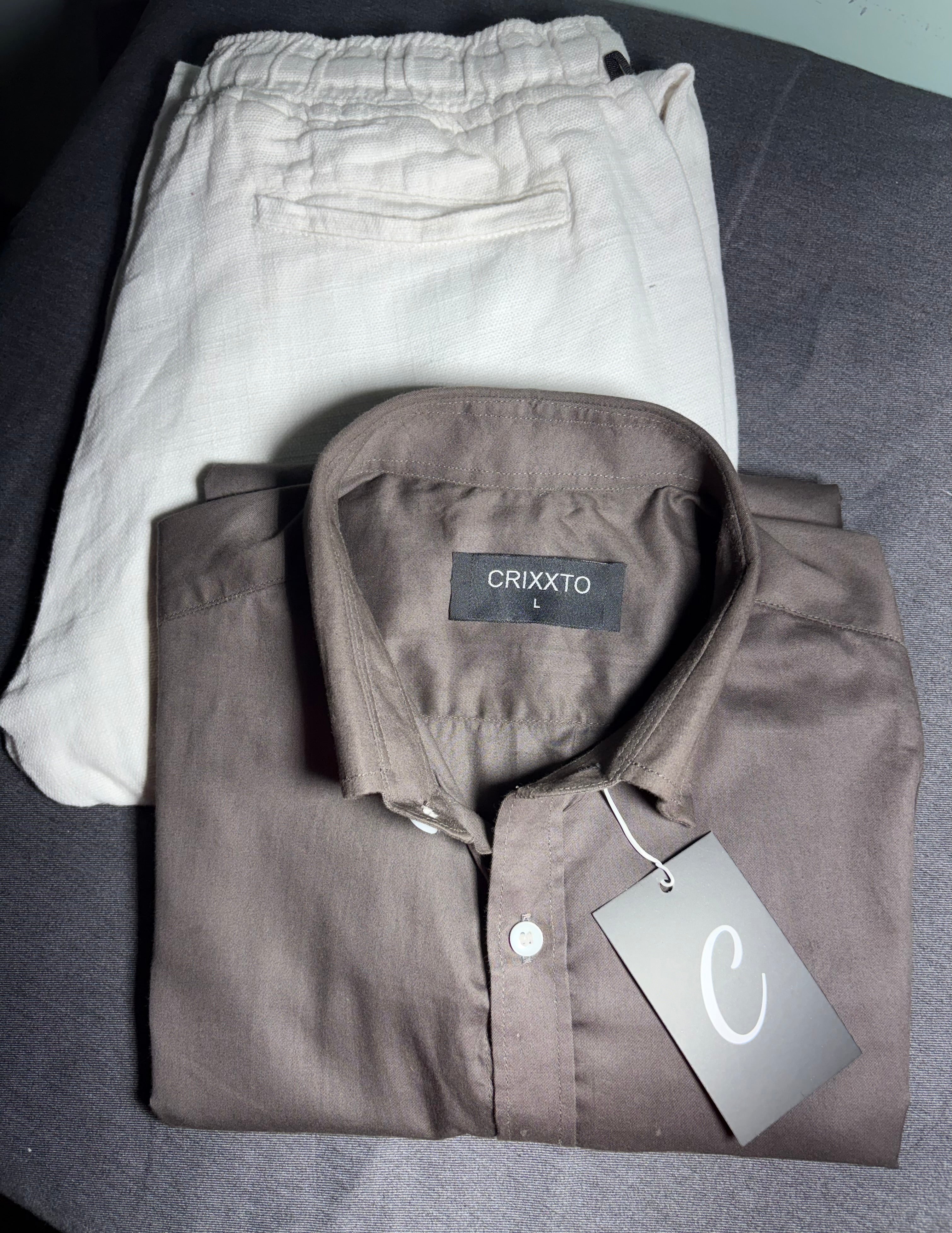 PURE COTTON SHIRTS PREMIUM BROWN